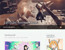 Tablet Screenshot of animeblog.lv